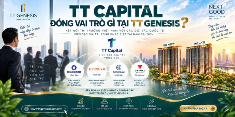 TT Capital Đóng Vai Trò Gì Tại Dự Án TT Genesis?