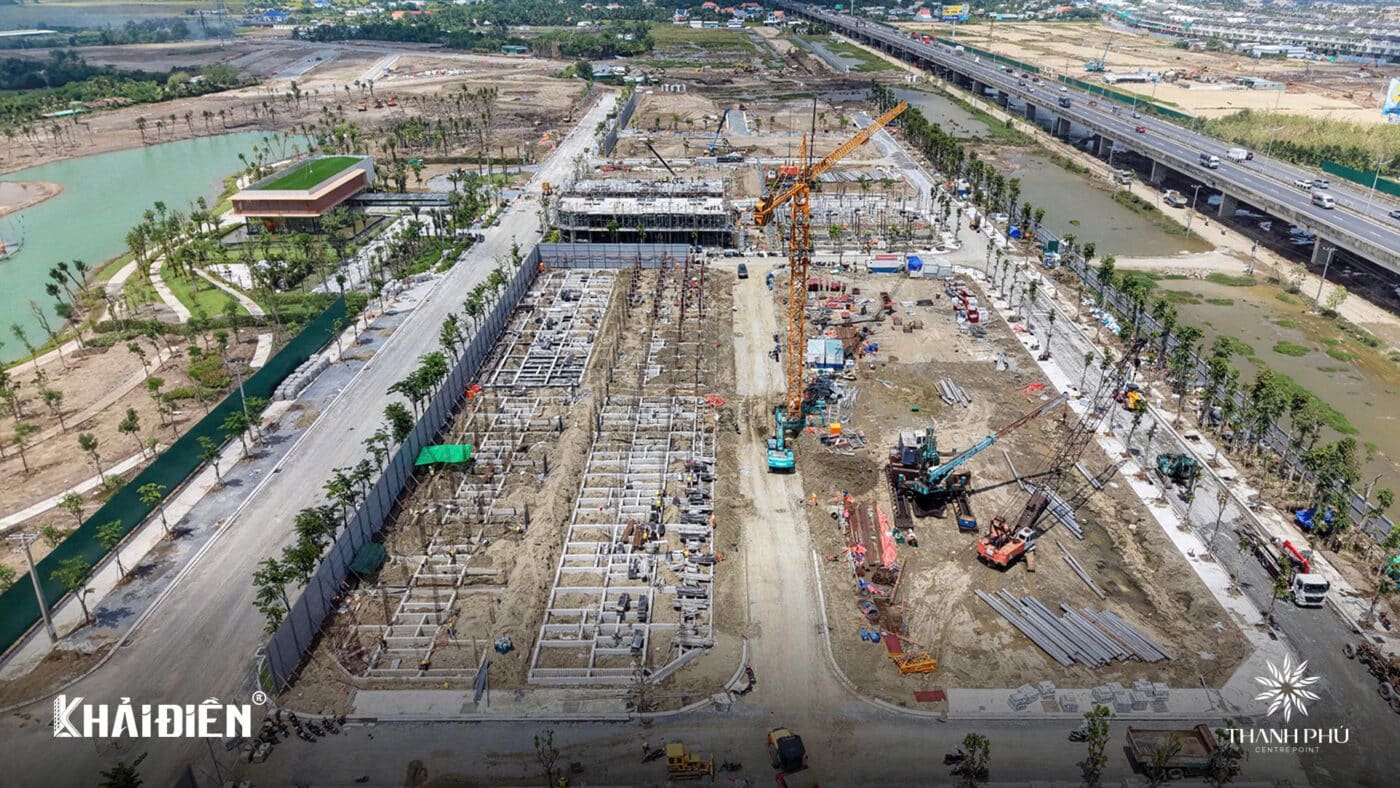 Tiến độ Thanh Phú Centre Point mới nhất 11